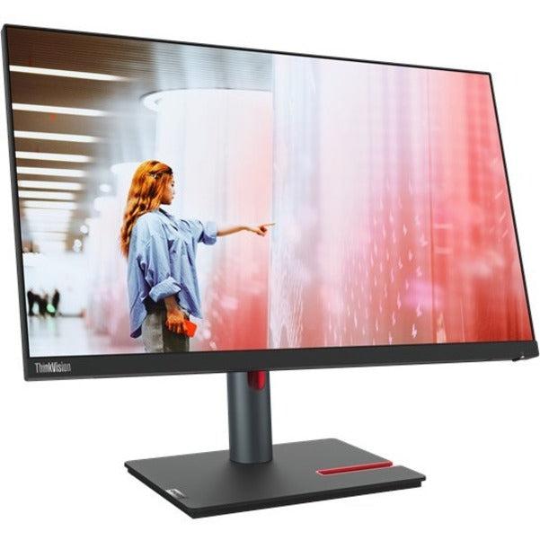 Lenovo ThinkVision P24q-30 23.8" WQHD WLED LCD Monitor - 16:9 - Raven Black