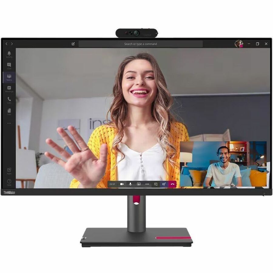 Lenovo ThinkVision P32p-30 32" Class Webcam 4K UHD LED Monitor - 16:9 - Raven Black -