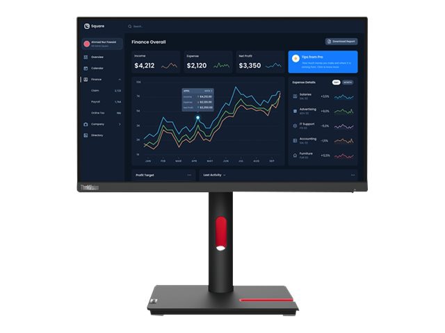 Lenovo ThinkVision T22i-30 21.5" FHD Monitor 6ms Response for Professionals