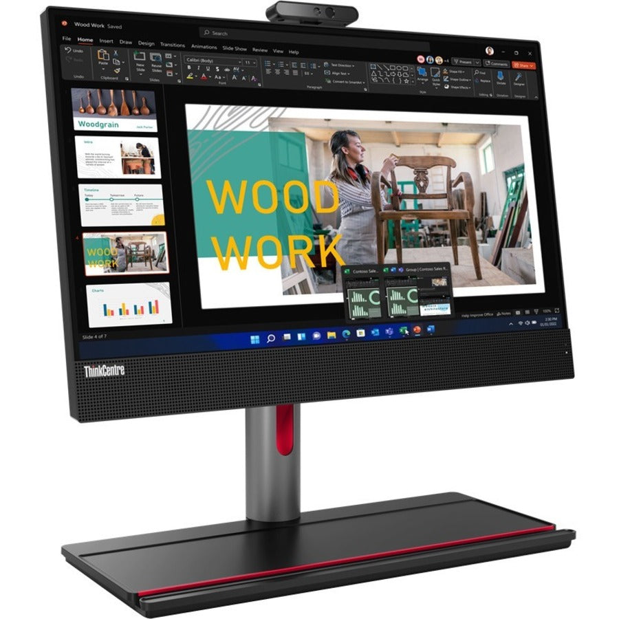 Lenovo Thinkcentre M70A Gen 3 11Vl0048Us All-In-One Computer - Intel Core I5 12Th Gen I5-12400 Hexa-Core (6 Core) 2.50 Ghz - 8 Gb Ram Ddr4 Sdram - 256 Gb Nvme M.2 Pci Express Pci Express Nvme 4.0 X4 Ssd - 21.5" Full Hd 1920 X 1080 - Desktop - Black