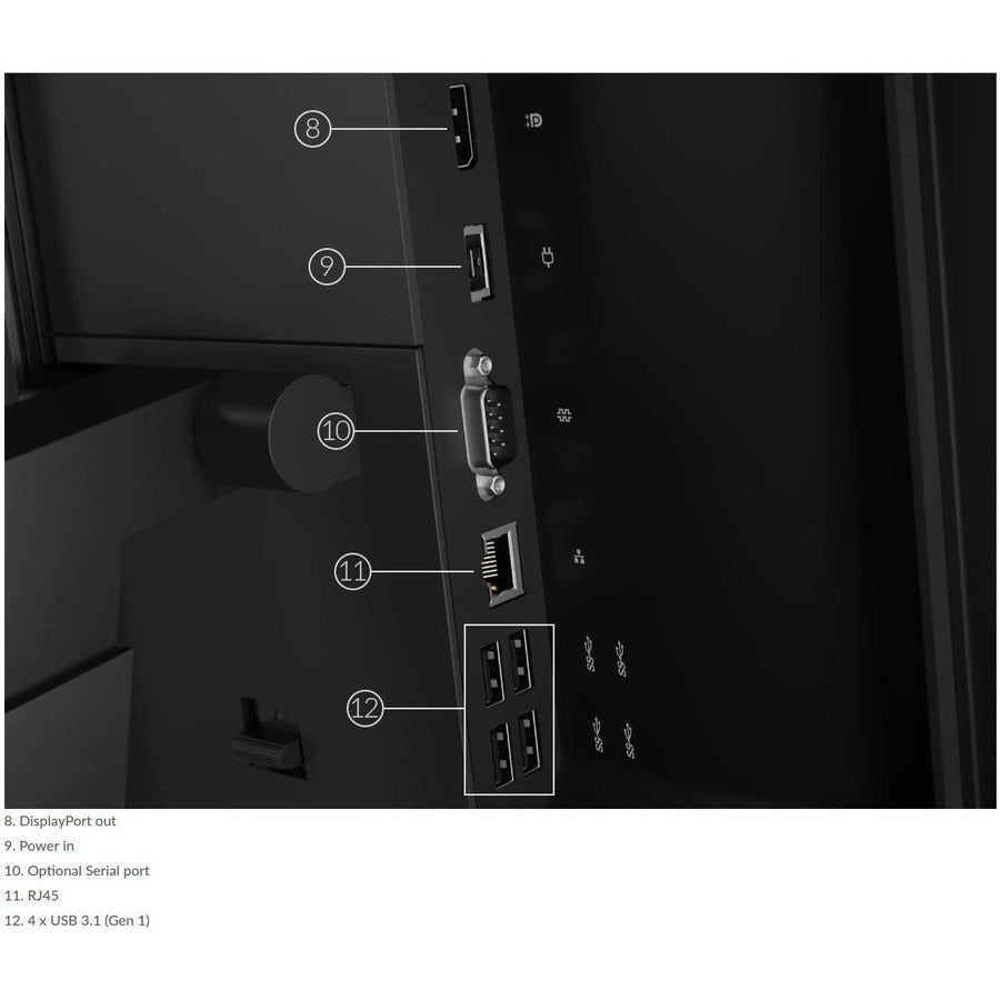 Lenovo Thinkcentre M70A Intel® Core™ I7 54.6 Cm (21.5") 1920 X 1080 Pixels Touchscreen 16 Gb Ddr4-Sdram 256 Gb Ssd All-In-One Pc Windows 10 Pro Wi-Fi 5 (802.11Ac) Black