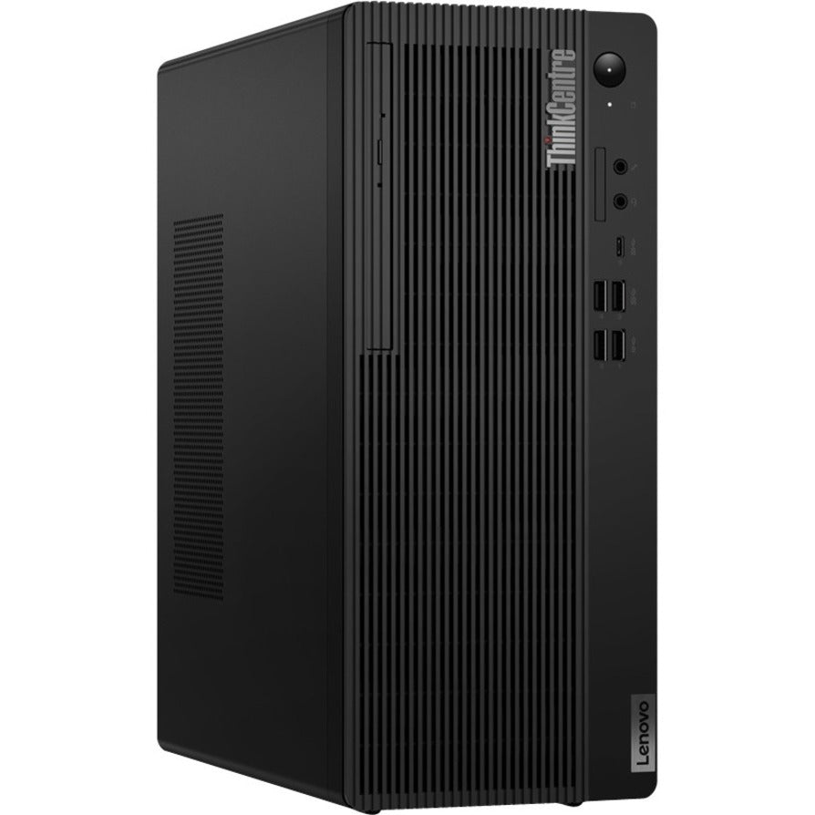 Lenovo Thinkcentre M70T Gen 3 11T6002Jus Desktop Computer - Intel Core I3 12Th Gen I3-12100 Quad-Core (4 Core) 3.30 Ghz - 8 Gb Ram Ddr4 Sdram - 256 Gb Nvme M.2 Pci Express Pci Express Nvme 4.0 X4 Ssd - Tower - Black