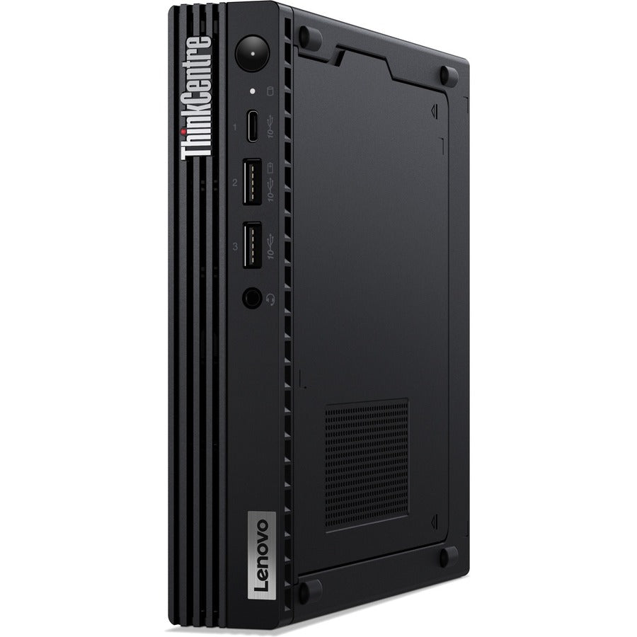 Lenovo Thinkcentre M80Q Gen 3 11U10046Us Desktop Computer - Intel Core I7 12Th Gen I7-12700T Dodeca-Core (12 Core) 1.40 Ghz - 16 Gb Ram Ddr5 Sdram - 256 Gb M.2 Pci Express Nvme 4.0 X4 Ssd - Tiny - Black