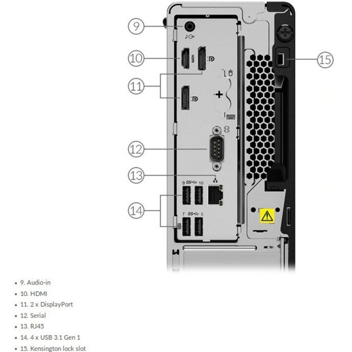 Lenovo Thinkcentre M80S Ddr4-Sdram I9-10900 Sff Intel® Core™ I9 16 Gb 1000 Gb Ssd Windows 10 Pro Pc Black