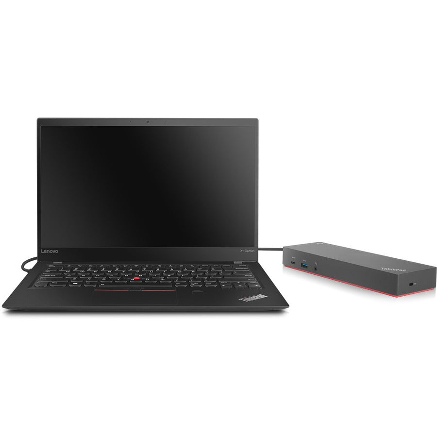 Lenovo Thinkpad Hybrid Usb-C With Usb-A Dock Wired Usb 3.2 Gen 2 (3.1 Gen 2) Type-C Black