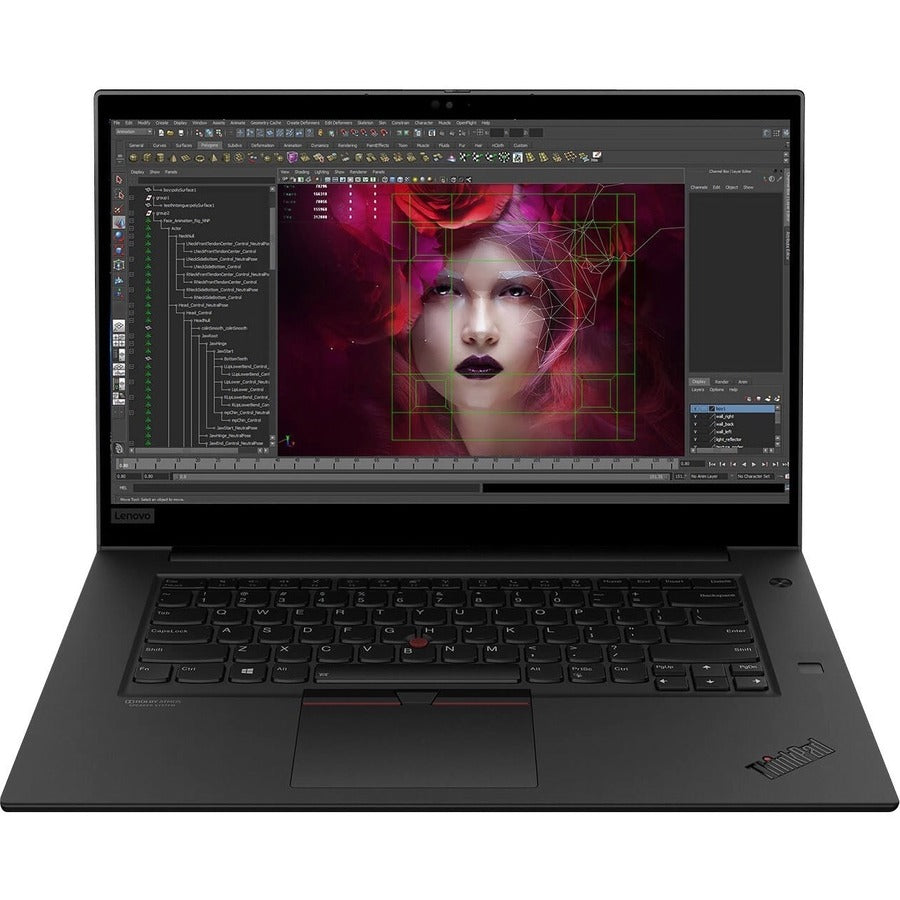 Lenovo Thinkpad P1 Gen 3 20Th001Gus 15.6" Mobile Workstation - Full Hd - 1920 X 1080 - Intel Core I9 10Th Gen I9-10885H Octa-Core (8 Core) 2.40 Ghz - 32 Gb Total Ram - 1 Tb Ssd - Midnight Black