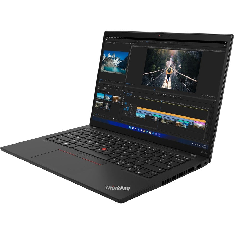 Lenovo Thinkpad P14S Gen 3 21Ak005Kus 14" Mobile Workstation - Wuxga - 1920 X 1200 - Intel Core I5 12Th Gen I5-1240P Dodeca-Core (12 Core) - 16 Gb Total Ram - 16 Gb On-Board Memory - 512 Gb Ssd - Black