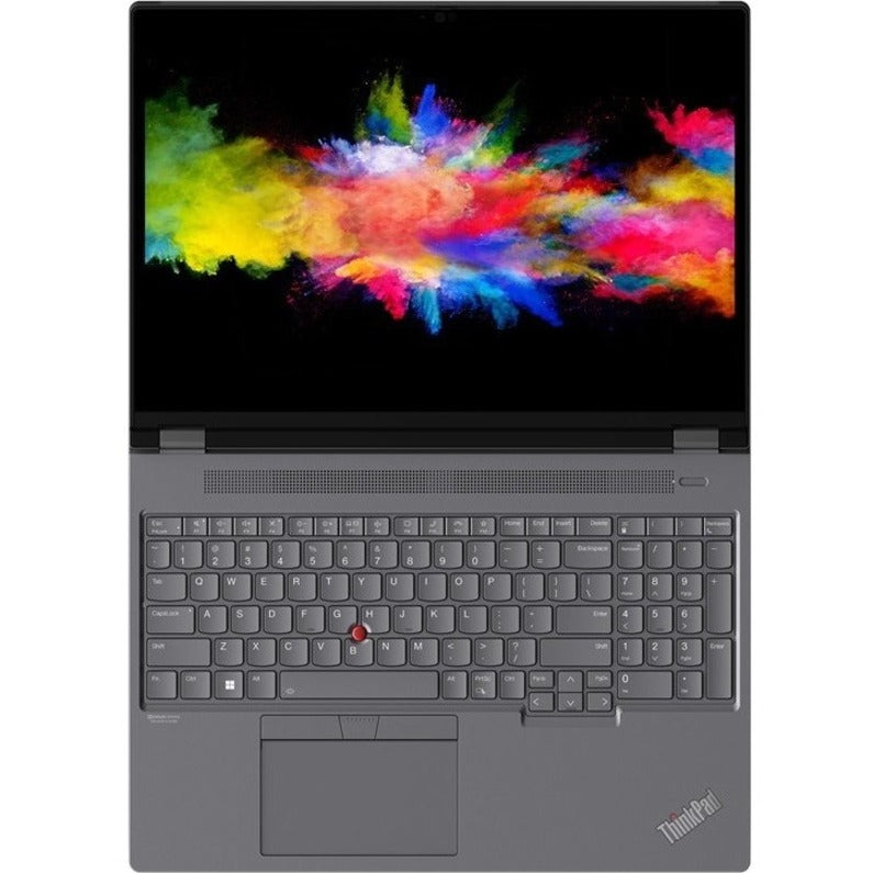 Lenovo Thinkpad P16 G1 21D6005Jus 16" Mobile Workstation - Wuxga - 1920 X 1200 - Intel Core I7 12Th Gen I7-12800Hx Hexadeca-Core (16 Core) 2 Ghz - 16 Gb Total Ram - 512 Gb Ssd - Storm Gray