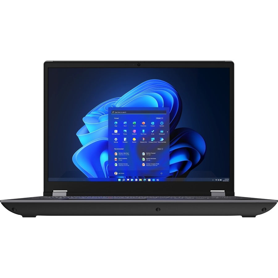 Lenovo Thinkpad P16 G1 21D6005Wus 16" Mobile Workstation - Wqxga - 2560 X 1600 - Intel Core I7 12Th Gen I7-12800Hx Hexadeca-Core (16 Core) 2 Ghz - 32 Gb Total Ram - 1 Tb Ssd - Storm Gray