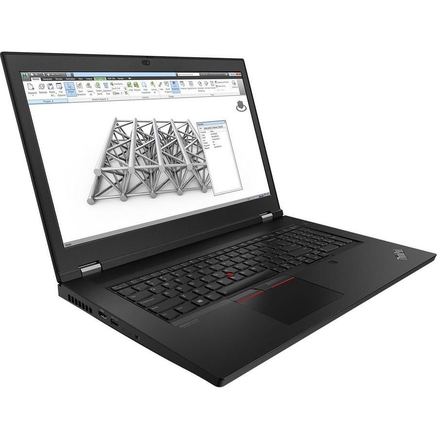 Lenovo Thinkpad P17 Gen 1 20Sqs0D000 17.3" Mobile Workstation - Full Hd - 1920 X 1080 - Intel Xeon W-10855M Hexa-Core (6 Core) 2.80 Ghz - 32 Gb Total Ram - 512 Gb Ssd - Black