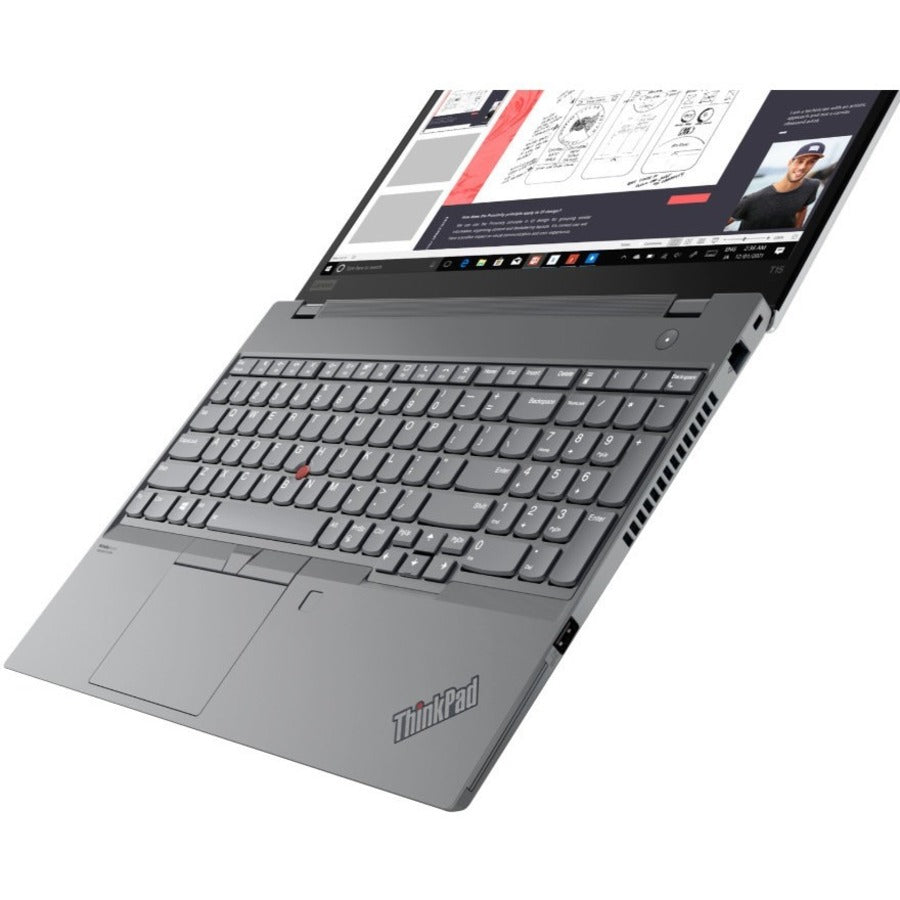 Lenovo Thinkpad T15 Gen 2 20W40078Us 15.6" Notebook - Full Hd - 1920 X 1080 - Intel Core I5 11Th Gen I5-1135G7 Quad-Core (4 Core) 2.40 Ghz - 8 Gb Total Ram - 256 Gb Ssd - Black