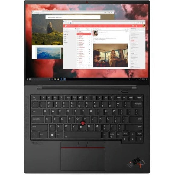 Lenovo Thinkpad X1 Carbon Notebook 35.6 Cm (14") Full Hd+ Intel® Core™ I5 8 Gb Lpddr4X-Sdram 256 Gb Ssd Wi-Fi 6 (802.11Ax) Windows 10 Pro Black 20Xw004Mus