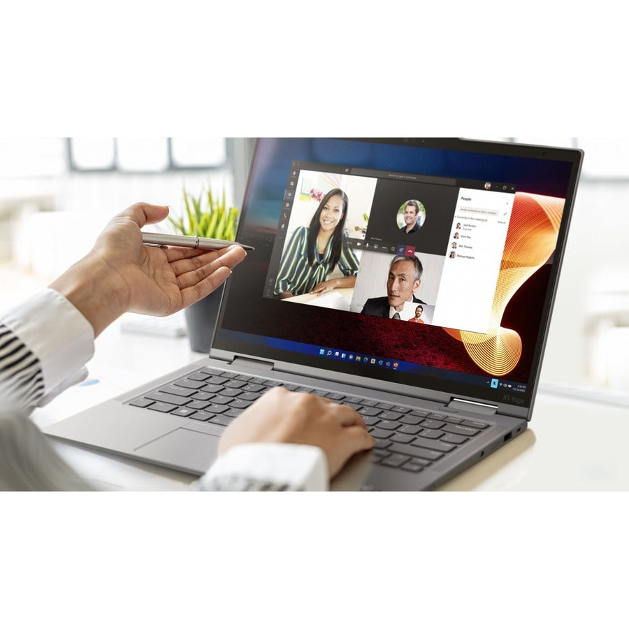 Lenovo Thinkpad X1 Yoga Gen 7 21Cd0045Us 14" Touchscreen Convertible 2 In 1 Notebook - Wuxga - 1920 X 1200 - Intel Core I5 12Th Gen I5-1235U Deca-Core (10 Core) - 16 Gb Total Ram - 256 Gb Ssd - Storm Gray