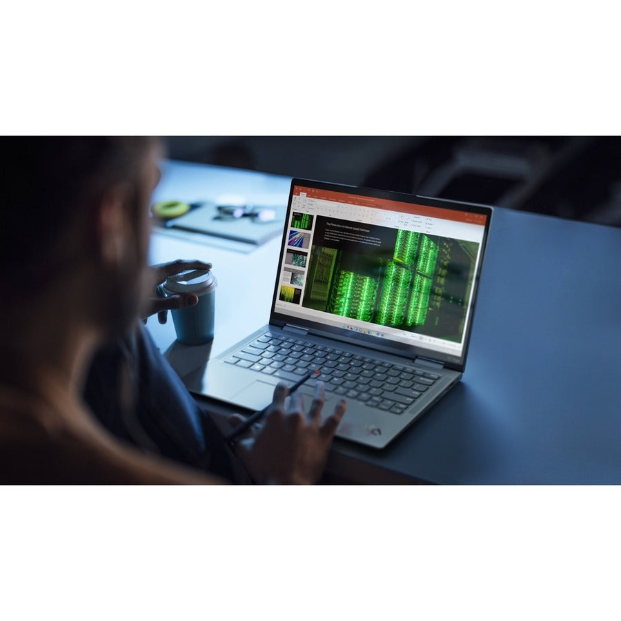 Lenovo Thinkpad X1 Yoga Gen 7 21Cd0045Us 14" Touchscreen Convertible 2 In 1 Notebook - Wuxga - 1920 X 1200 - Intel Core I5 12Th Gen I5-1235U Deca-Core (10 Core) - 16 Gb Total Ram - 256 Gb Ssd - Storm Gray