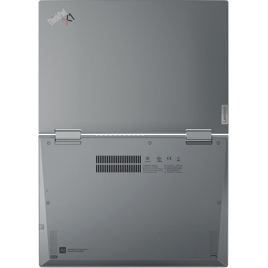 Lenovo Thinkpad X1 Yoga Gen 7 21Cd0047Us 14" Touchscreen Convertible 2 In 1 Notebook - Hd - 1366 X 768 - Intel Core I7 12Th Gen I7-1265U Deca-Core (10 Core) - 16 Gb Total Ram - 512 Gb Ssd - Storm Gray