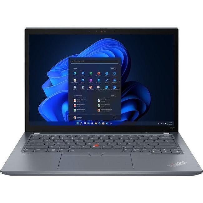 Lenovo Thinkpad X13 Gen 3 21Bn002Cus 13.3" Touchscreen Notebook - Wuxga - 1920 X 1200 - Intel Core I7 12Th Gen I7-1260P Dodeca-Core (12 Core) 2.10 Ghz - Intel Evo Platform - 16 Gb Total Ram - 16 Gb On-Board Memory - 512 Gb Ssd - Storm Gray