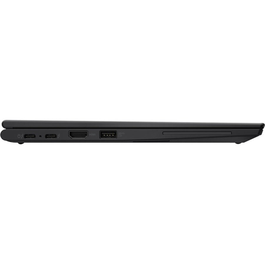 Lenovo Thinkpad X13 Yoga Hybrid (2-In-1) 33.8 Cm (13.3") Touchscreen Wqxga Intel® Core™ I7 16 Gb Lpddr4X-Sdram 512 Gb Ssd Wi-Fi 6 (802.11Ax) Windows 10 Pro Black 20W80035Us
