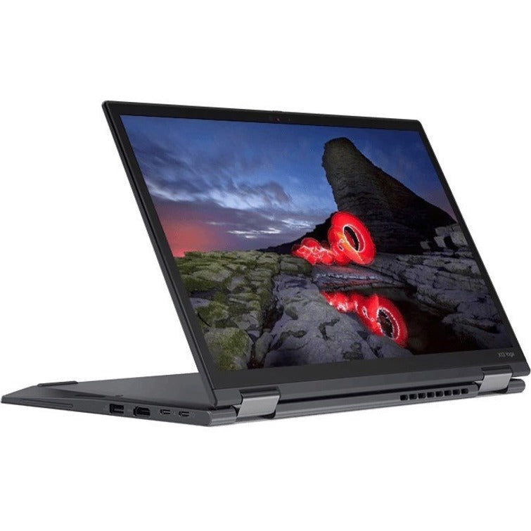 Lenovo Thinkpad X13 Yoga Hybrid (2-In-1) 33.8 Cm (13.3") Touchscreen Wqxga Intel® Core™ I7 16 Gb Lpddr4X-Sdram 512 Gb Ssd Wi-Fi 6 (802.11Ax) Windows 10 Pro Black 20W80035Us