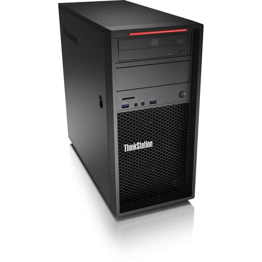 Lenovo Thinkstation P300 30Ag003Nus Workstation - 1 X Intel Xeon Quad-Core (4 Core) E3-1246 V3 3.50 Ghz - 8 Gb Ddr3 Sdram Ram - 180 Gb Ssd - Mini-Tower
