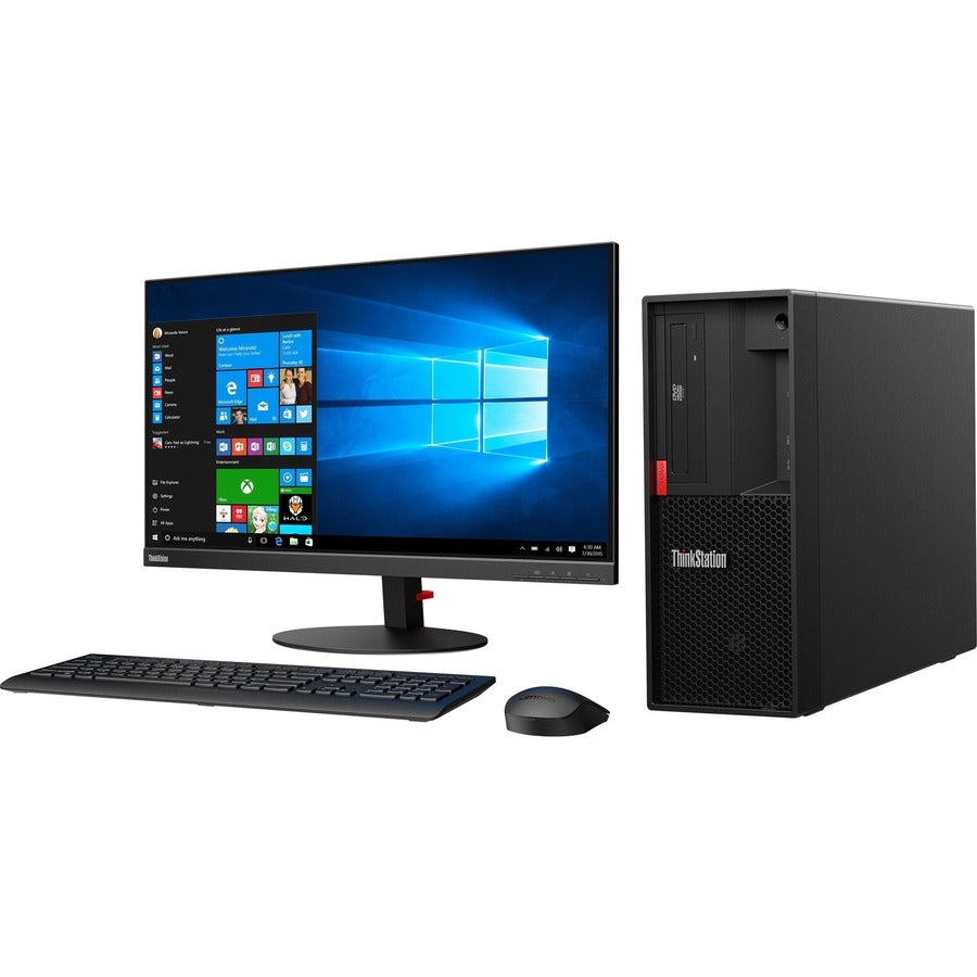 Lenovo Thinkstation P350 30E3009Tus Workstation - 1 X Intel Core I7 Octa-Core (8 Core) I7-11700K 11Th Gen 3.60 Ghz - 16 Gb Ddr4 Sdram Ram - 512 Gb Ssd - Tower
