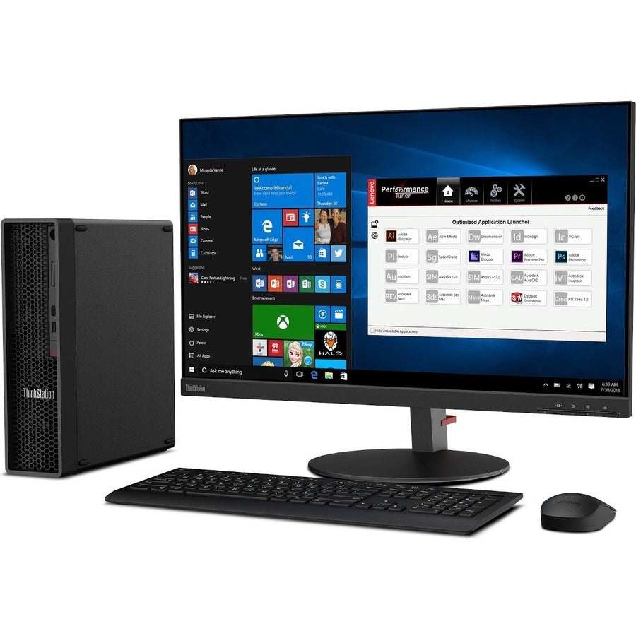 Lenovo Thinkstation P350 30E5004Jus Workstation - 1 X Intel Core I7 Octa-Core (8 Core) I7-11700 11Th Gen 2.50 Ghz - 16 Gb Ddr4 Sdram Ram - 512 Gb Ssd - Small Form Factor - Raven Black