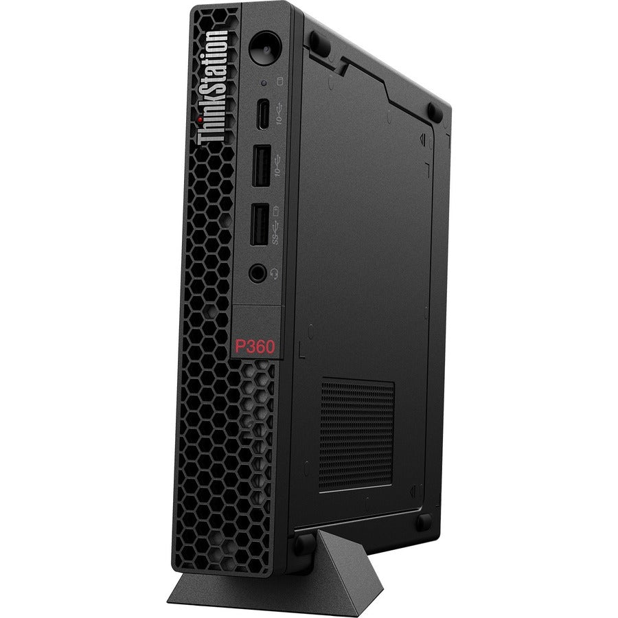 Lenovo Thinkstation P360 30Fa001Aus Workstation - 1 X Intel Core I7 Dodeca-Core (12 Core) I7-12700 12Th Gen 2.10 Ghz - 32 Gb Ddr5 Sdram Ram - 1 Tb Ssd - Tiny - Black