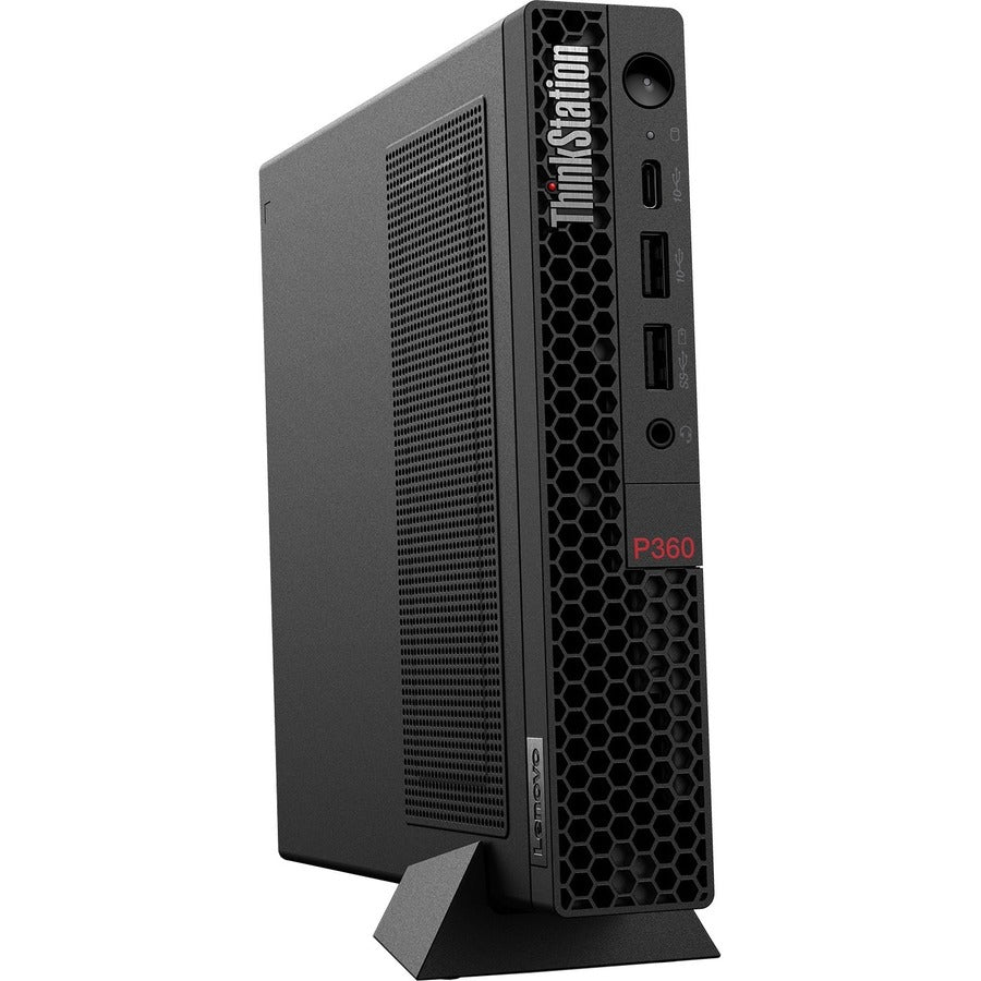Lenovo Thinkstation P360 30Fa001Aus Workstation - 1 X Intel Core I7 Dodeca-Core (12 Core) I7-12700 12Th Gen 2.10 Ghz - 32 Gb Ddr5 Sdram Ram - 1 Tb Ssd - Tiny - Black