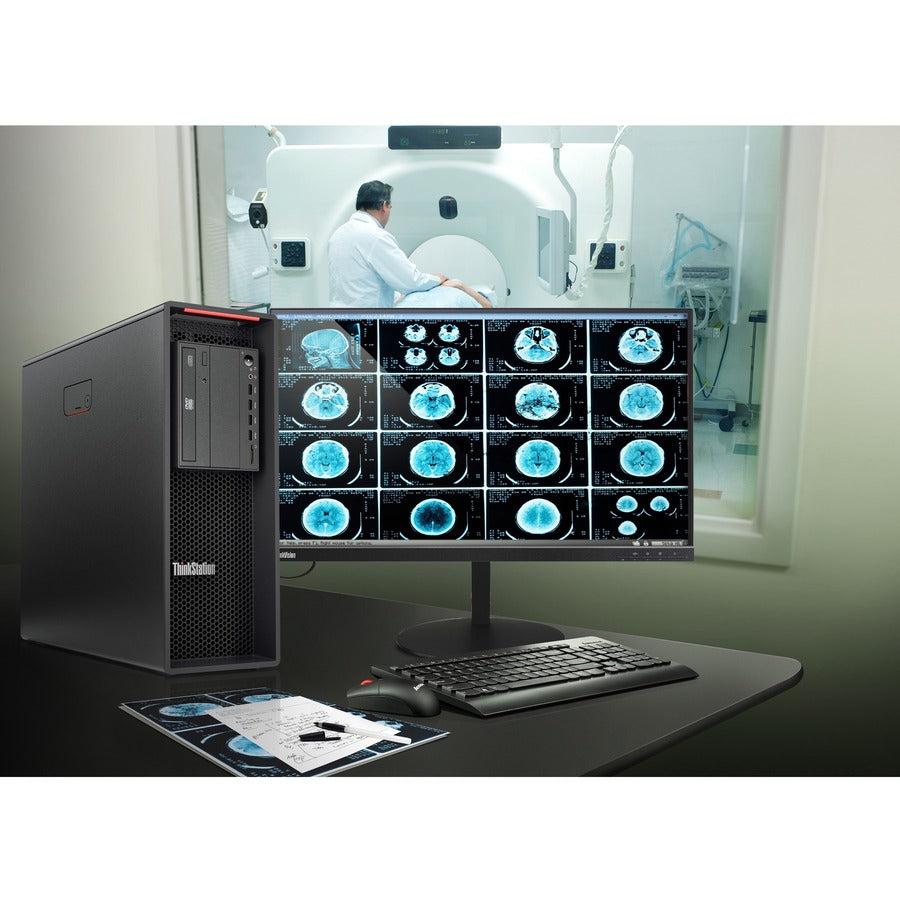 Lenovo Thinkstation P520 Ddr4-Sdram W-2225 Tower Intel Xeon W 32 Gb 1000 Gb Ssd Windows 10 Pro For Workstations Workstation Black
