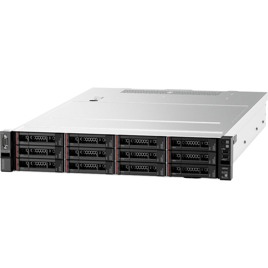 Lenovo Thinksystem Sr550 Server 61.4 Tb 2.1 Ghz 32 Gb Rack (2U) Intel® Xeon® 750 W Ddr4-Sdram