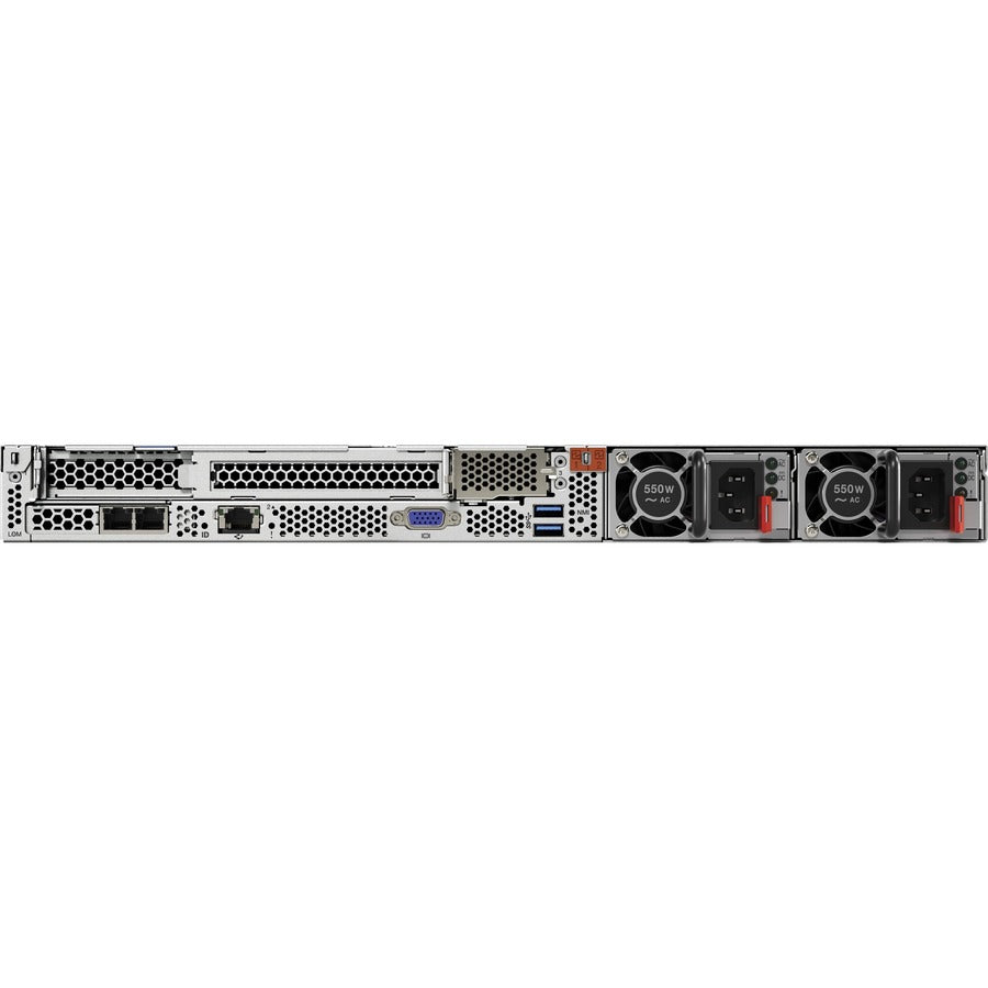 Lenovo Thinksystem Sr630 7X02A0Cgna 1U Rack Server - 1 X Intel Xeon Silver 4214 2.20 Ghz - 16 Gb Ram - Serial Ata/600 Controller