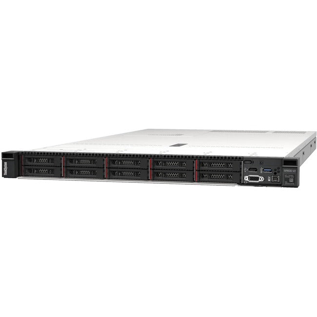 Lenovo Thinksystem Sr630 V2 7Z71 - Server - Rack-Mountable - 1U - 2-Way - 1 X Xeon Silver 4309Y / 2.8 Ghz - Ram 64 Gb - Sas - Hot-Swap 2.5" Bay(S) - Ssd 2 X 480 Gb - Matrox G200 - 10 Gige, 25 Gigabit Lan - No Os - Monitor: None