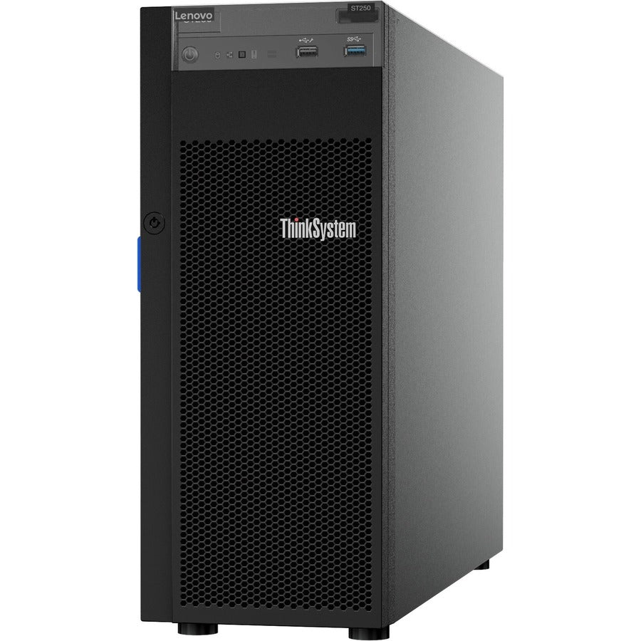 Lenovo Thinksystem St250 7Y46A001Na 4U Tower Server - 1 X Intel Xeon E-2134 3.50 Ghz - 8 Gb Ram - Serial Ata/600 Controller