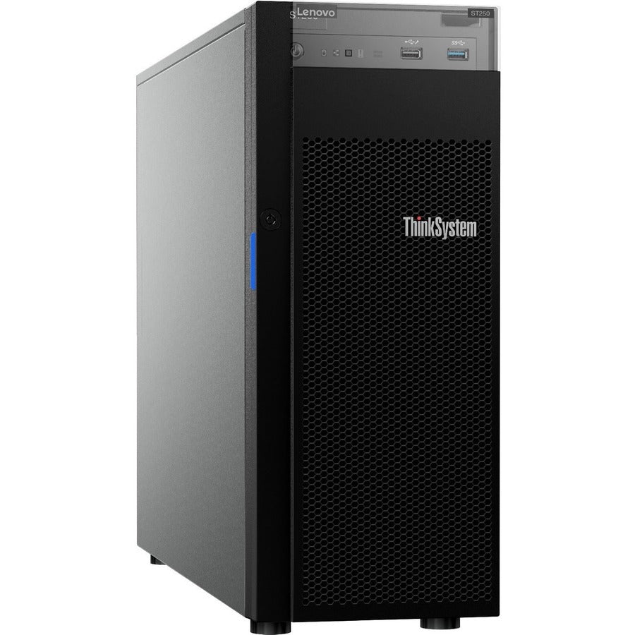 Lenovo Thinksystem St250 7Y46A01Lna 4U Tower Server - 1 X Intel Xeon E-2186G 3.80 Ghz - 16 Gb Ram - Serial Ata/600 Controller