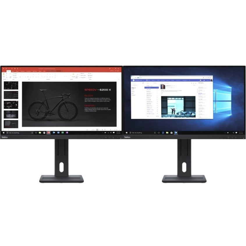 Lenovo Thinkvision E27Q-20 68.6 Cm (27") 2560 X 1440 Pixels Quad Hd Led Black