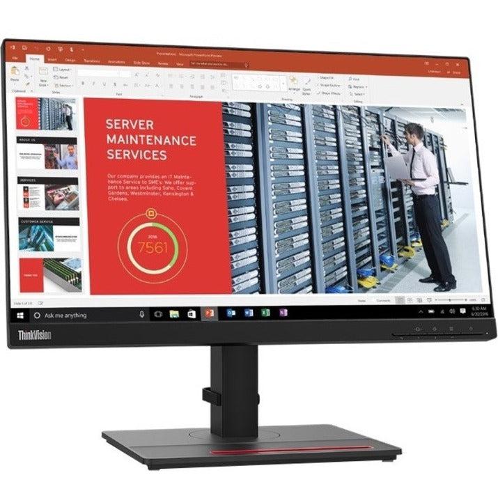 Lenovo Thinkvision T22I-20 54.6 Cm (21.5") 1920 X 1080 Pixels Full Hd Led Black