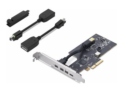 Lenovo - Thunderbolt adapter - PCIe x4 - Thunderbolt 4 x 1 4XF1L53431