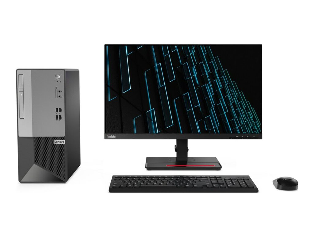 Lenovo V50t Gen 2-13IOB 11QE - Tower Core i7 10700 / up to 4.8 GHz - RAM 4 GB - HDD 1 TB - DVD-Writer - UHD Graphics 630