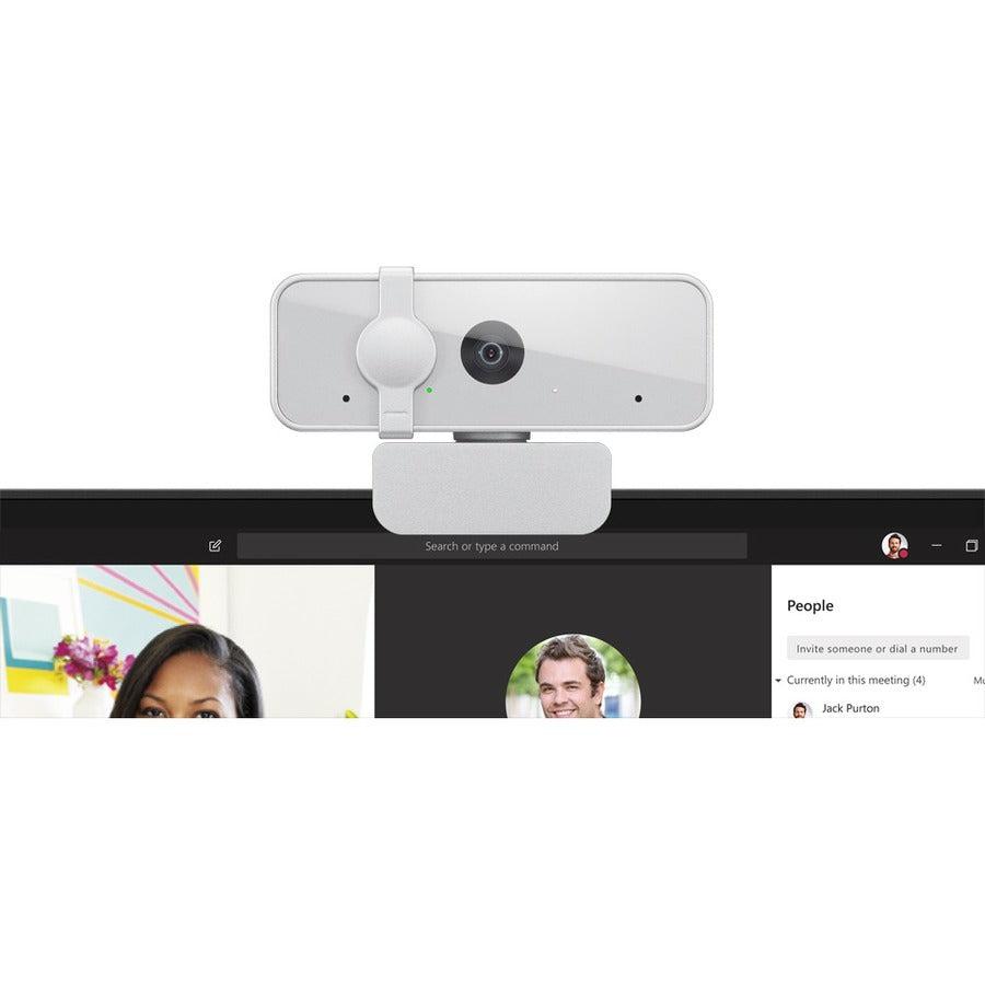 Lenovo Video Conferencing Camera - 2 Megapixel - Cloud Gray - USB 2.0 - 1 Pack(s)