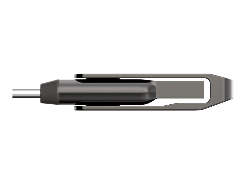 Lexar JumpDrive Dual Drive D400 - USB flash drive - 256 GB - USB 3.1 / USB-C LJDD400256G-BNQNU