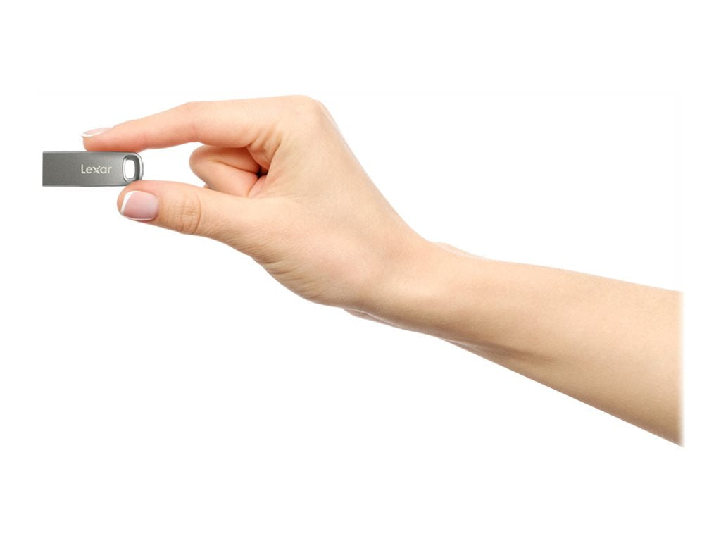 Lexar JumpDrive M45 - USB flash drive - 32 GB - USB 3.1 - silver LJDM45-32GABSLNA