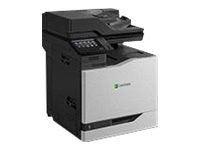 Lexmark CX820 CX820de Laser Multifunction Printer-Color-Copier/Fax/Scanner-52 ppm Mono/52 ppm Color Print-2400x600 Print-Automatic Duplex Print-200000 Pages Monthly-650 sheets Input-Color Scanner-1200 Optical Scan-Color Fax-Gigabit Ethernet 42K0177