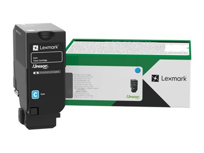 Lexmark - Extra High Yield - cyan - original - box - toner cartridge LCCP, LRP - for Lexmark CX735adse 81C8XC0