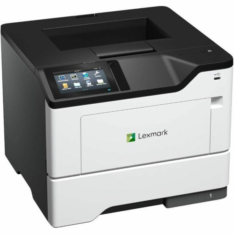 Lexmark MS632dwe Desktop Wired Laser Printer - Monochrome - TAA Compliant - 50 ppm Mono -