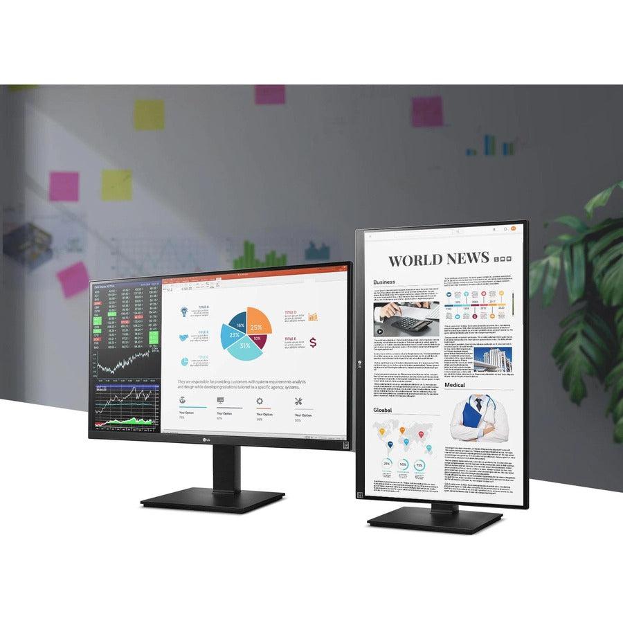 Lg 27Bk67U-B Computer Monitor 68.6 Cm (27") 3840 X 2160 Pixels 4K Ultra Hd Led Black