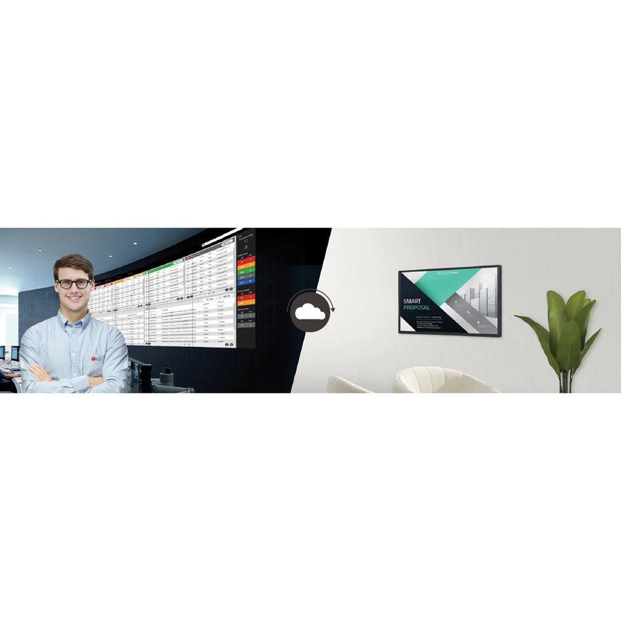 Lg 32Sm5J-B Signage Display Digital Signage Flat Panel 81.3 Cm (32") Ips Wi-Fi 400 Cd/M² Full Hd Black 24/7