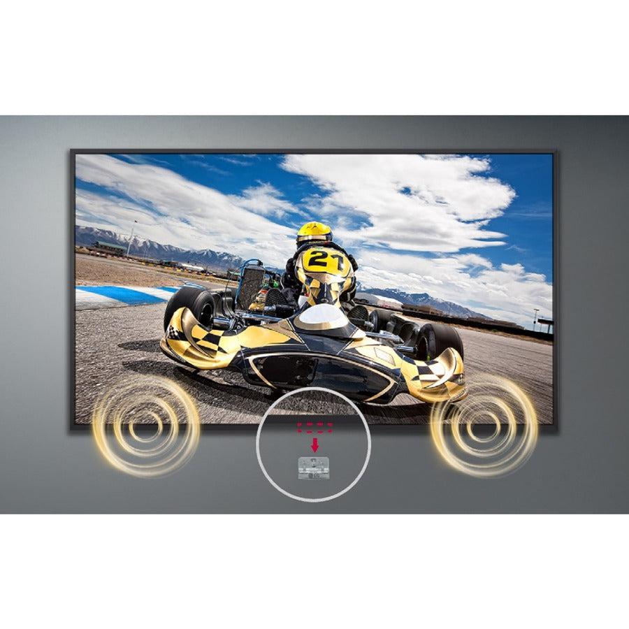 Lg 43Uh5F-H Signage Display Digital A-Board 109.2 Cm (43") Ips 500 Cd/M² 4K Ultra Hd Black Web Os 24/7