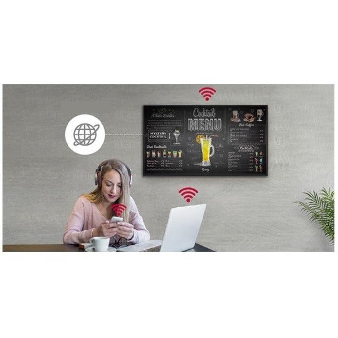 Lg 50Ul3J-E Signage Display Digital Signage Flat Panel 127 Cm (50") Ips 400 Cd/M² 4K Ultra Hd Blue Web Os 16/7