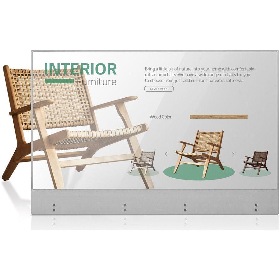 Lg 55Ew5G-V Signage Display Digital Signage Flat Panel 139.7 Cm (55") Oled 400 Cd/M² Full Hd Black 18/7