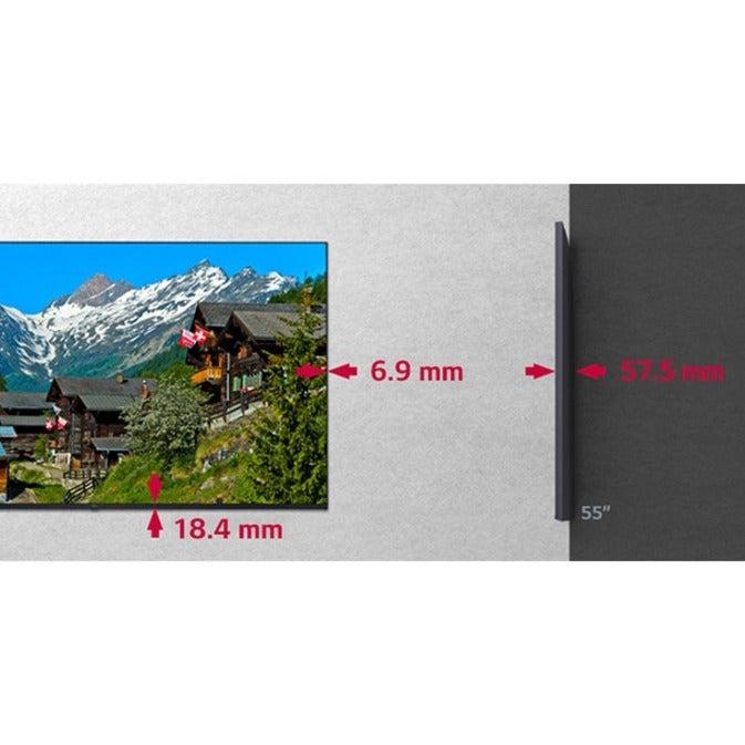 Lg 55Ul3J-E Signage Display Digital Signage Flat Panel 139.7 Cm (55") Ips 400 Cd/M² 4K Ultra Hd Blue Built-In Processor Web Os 16/7