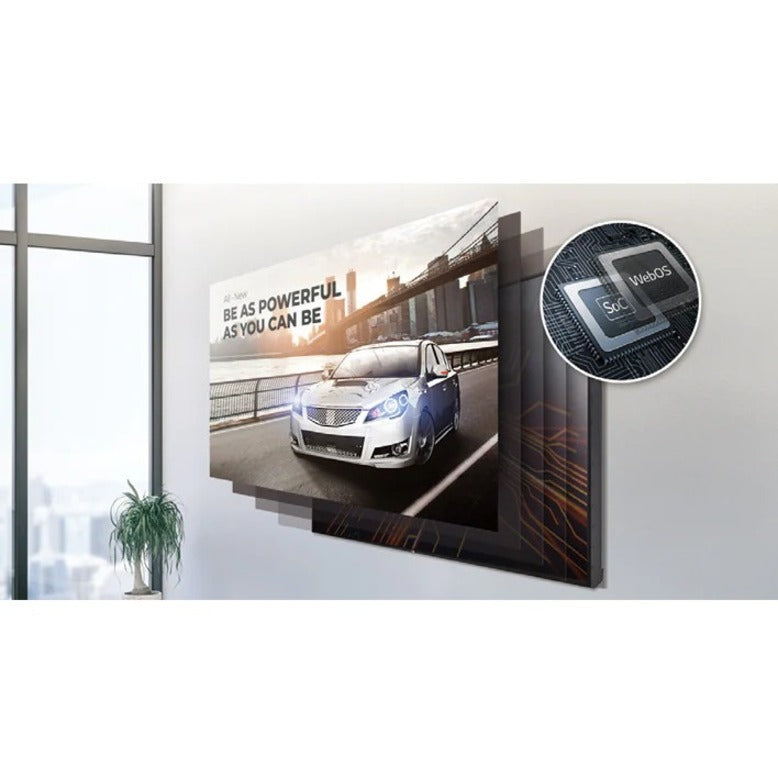 Lg 55Vm5J-H Signage Display Digital Signage Flat Panel 139.7 Cm (55") 500 Cd/M² Full Hd Black Web Os 24/7